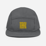 Exile Collab Gray 5 Panel Hat