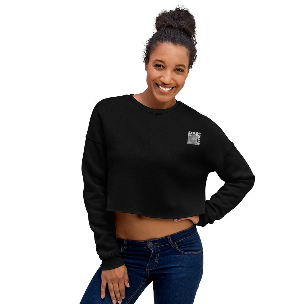 Crop sale sweat shirt